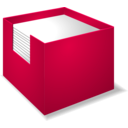 download Notebox clipart image with 270 hue color