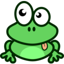 download Grenouille Tirant La Langue clipart image with 45 hue color