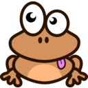 download Grenouille Tirant La Langue clipart image with 315 hue color