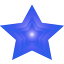 download Star Icon clipart image with 225 hue color