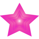 download Star Icon clipart image with 315 hue color