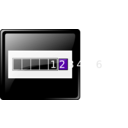 download Power Meter clipart image with 270 hue color