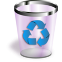 download Trash clipart image with 90 hue color