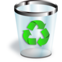 download Trash clipart image with 0 hue color