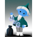 download Sandmann clipart image with 180 hue color