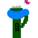 download Tree clipart image with 90 hue color