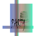 download Party clipart image with 135 hue color