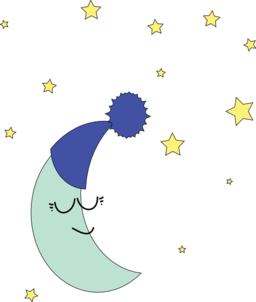 Sleepy Moon