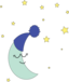 Sleepy Moon