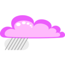 download Drakoon Rain Cloud 3 clipart image with 90 hue color