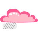 download Drakoon Rain Cloud 3 clipart image with 135 hue color