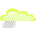 download Drakoon Rain Cloud 3 clipart image with 225 hue color