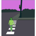 download Crosswalk clipart image with 90 hue color