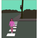 download Crosswalk clipart image with 315 hue color
