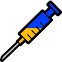 download Syringe Icon clipart image with 45 hue color