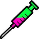 download Syringe Icon clipart image with 315 hue color