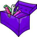 download Toolkit clipart image with 270 hue color