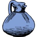 download Pitcher clipart image with 180 hue color