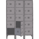 download Lockers clipart image with 45 hue color