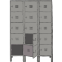 download Lockers clipart image with 135 hue color