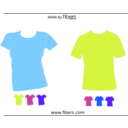 download Fibers Com Vector T Shirt Templates clipart image with 225 hue color