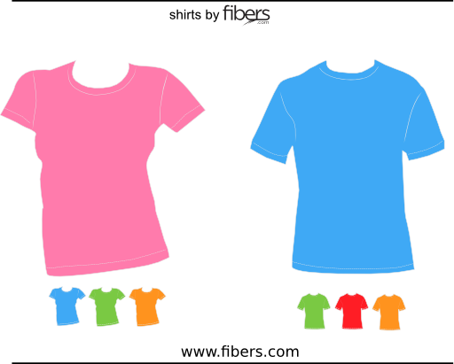 Fibers Com Vector T Shirt Templates