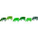 download Architetto Striscia Mucche clipart image with 90 hue color