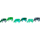 download Architetto Striscia Mucche clipart image with 135 hue color
