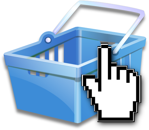 Shopping Basket Blue