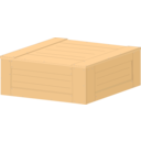 download Wood Crate clipart image with 0 hue color