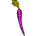 download Carrot clipart image with 270 hue color