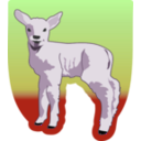 download Young Lamb clipart image with 270 hue color