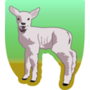 download Young Lamb clipart image with 315 hue color