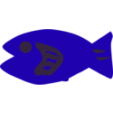 download Fish clipart image with 45 hue color