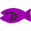 download Fish clipart image with 90 hue color