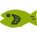 download Fish clipart image with 225 hue color