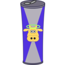 download Simple Cartoon Energy Drink Can clipart image with 45 hue color