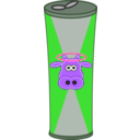 download Simple Cartoon Energy Drink Can clipart image with 270 hue color