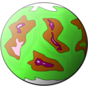 download Planet clipart image with 270 hue color