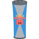 Simple Cartoon Energy Drink Can