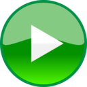 download Windows Media Player Play Button Old Version clipart image with 270 hue color