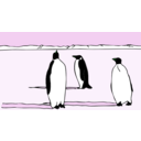 download Penguins clipart image with 90 hue color