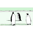 download Penguins clipart image with 270 hue color