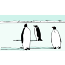 download Penguins clipart image with 315 hue color