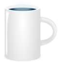 download Cup clipart image with 180 hue color