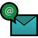 download Email clipart image with 135 hue color