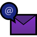 download Email clipart image with 225 hue color