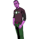 download Casual Guy clipart image with 270 hue color