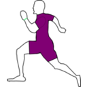 download Run clipart image with 90 hue color