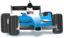 Race Car Blue